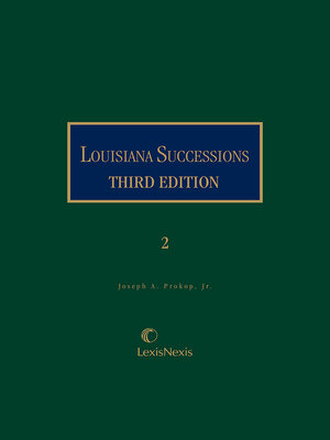 cover image of Louisiana Successions